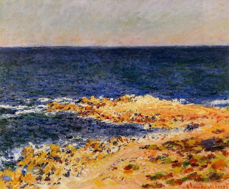 The вЂ™Big BlueвЂ™ at Antibes, Claude Oscar Monet