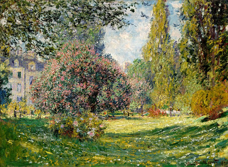 Parc Monceau, Paris, Claude Oscar Monet
