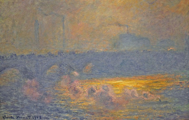 Waterloo Bridge, Claude Oscar Monet