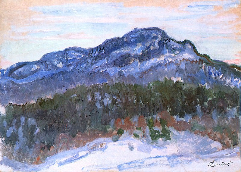 Mount Kolsaas, Claude Oscar Monet