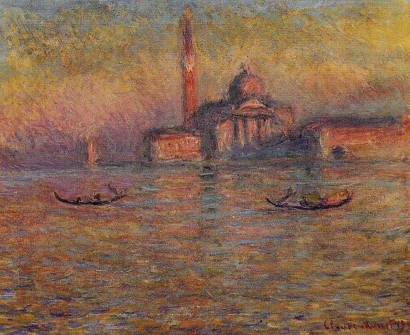San Giorgio Maggiore 2, Claude Oscar Monet