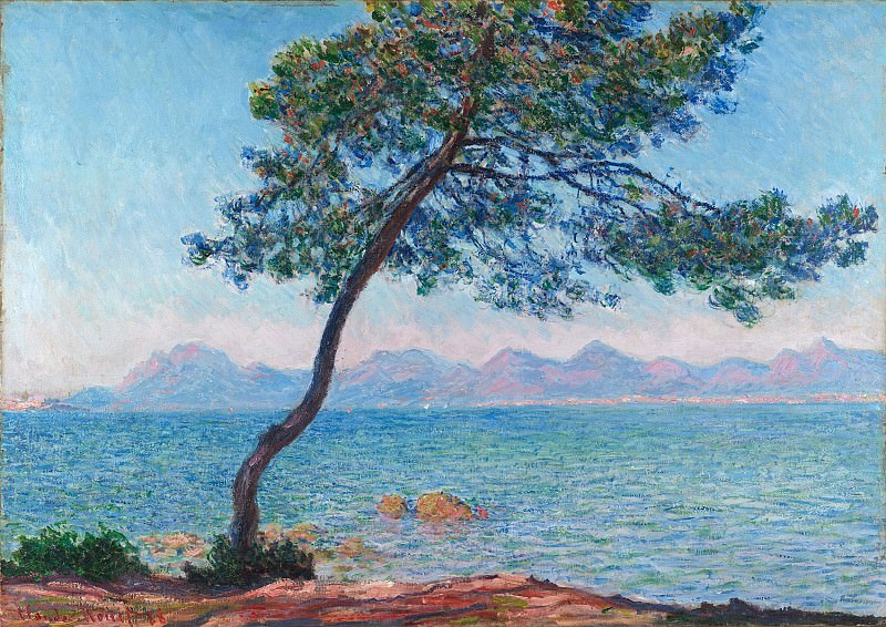 The Esterel Mountains, Claude Oscar Monet