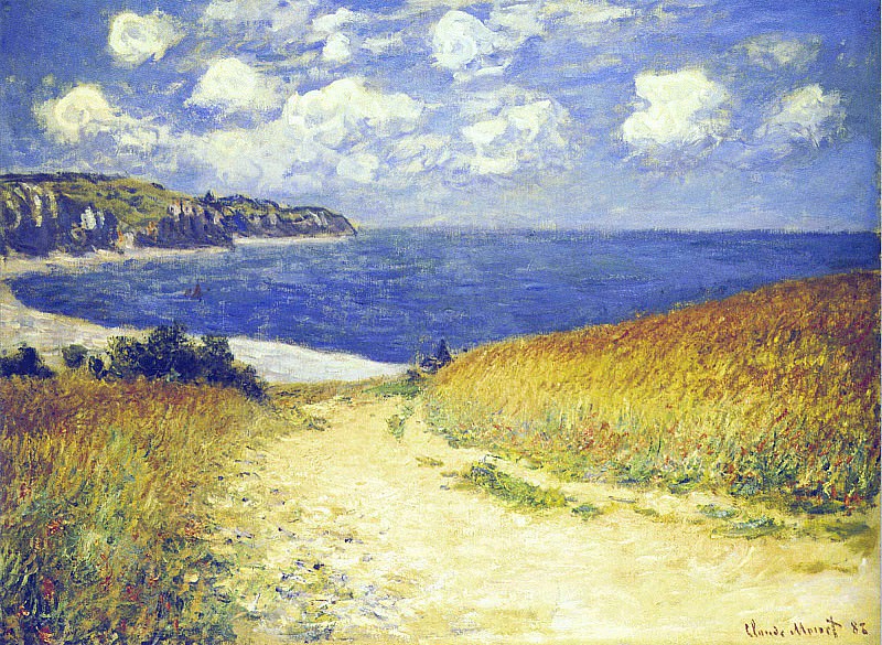Chemin de Traverse pres de Pourville, Claude Oscar Monet