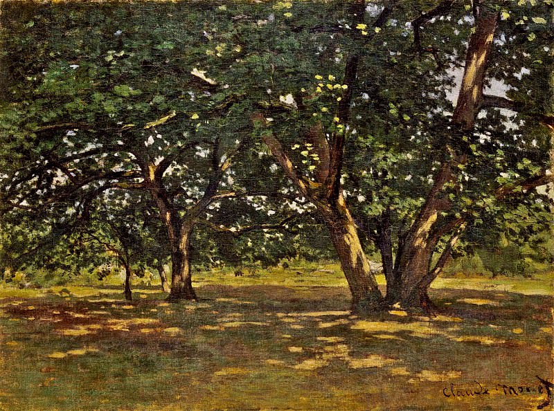 Fontainebleau Forest, Claude Oscar Monet
