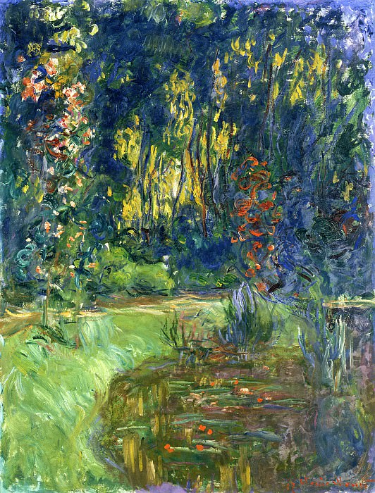Water Lily Pond at Giverny, Claude Oscar Monet