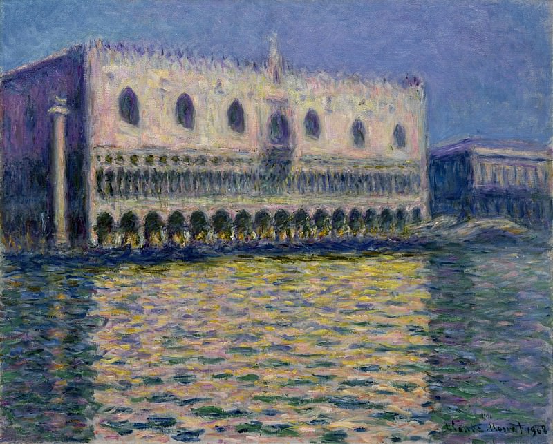 The Palazzo Ducale, Claude Oscar Monet