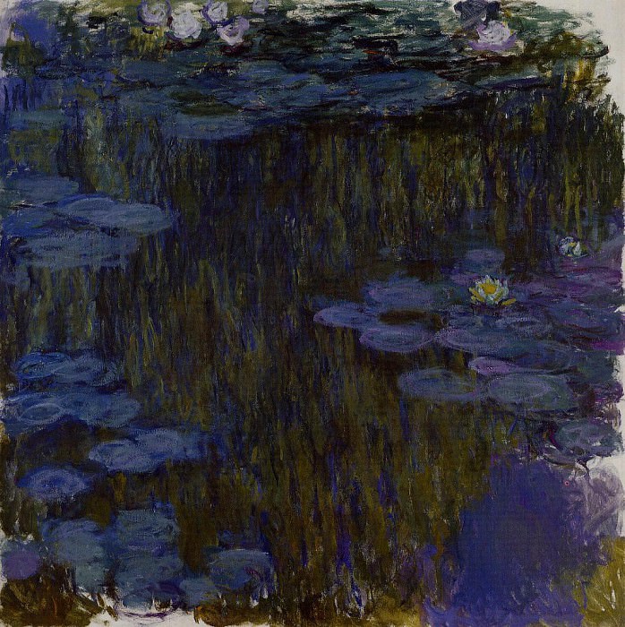 Water Lilies, 1914-17 09, Claude Oscar Monet