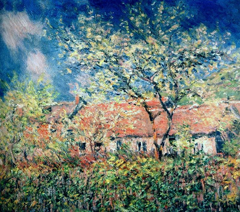 Springtime at Giverny, Claude Oscar Monet