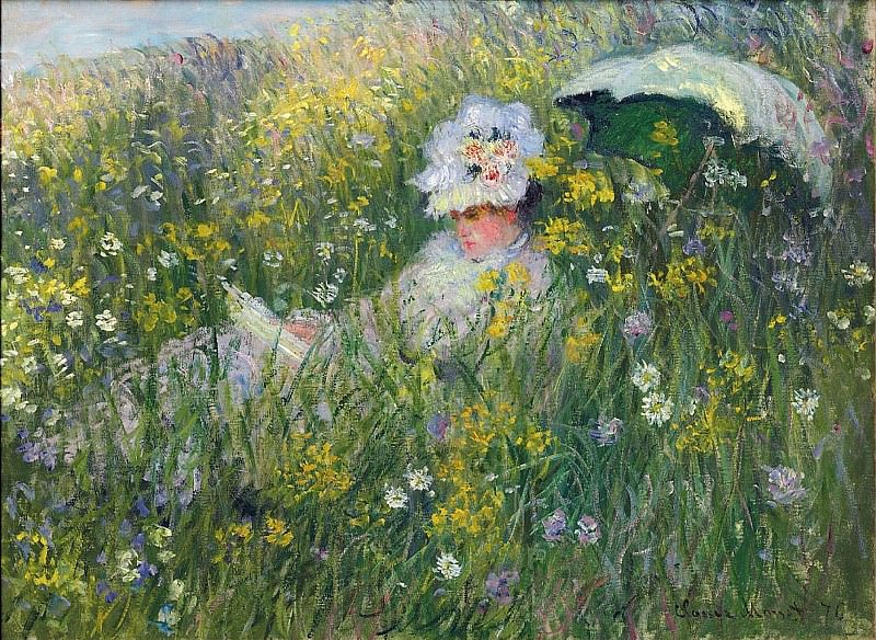 In the Meadow, Claude Oscar Monet