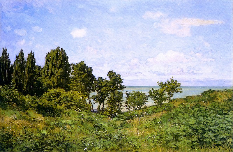 By the Sea, Claude Oscar Monet