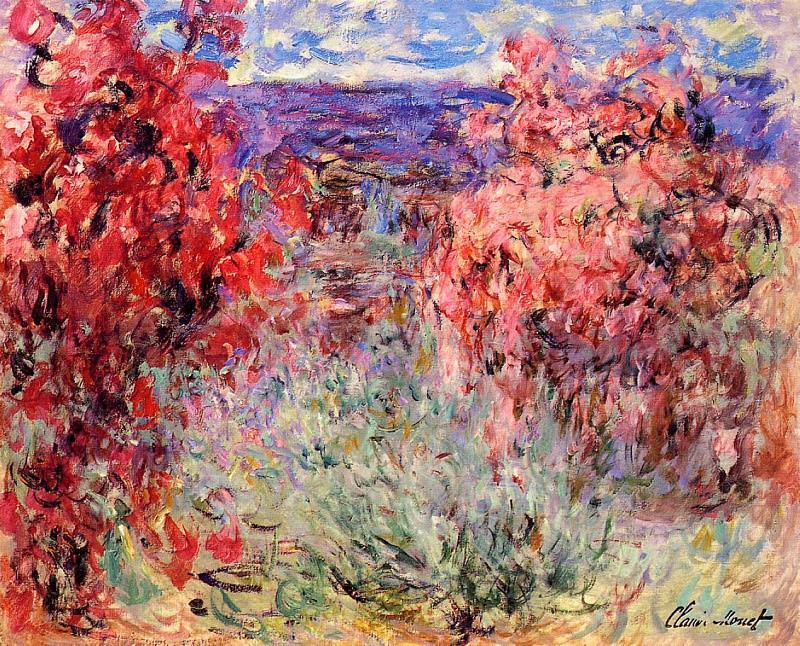 Flowering Trees near the Coast, Claude Oscar Monet