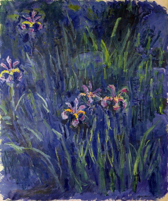 Irises 2, Claude Oscar Monet