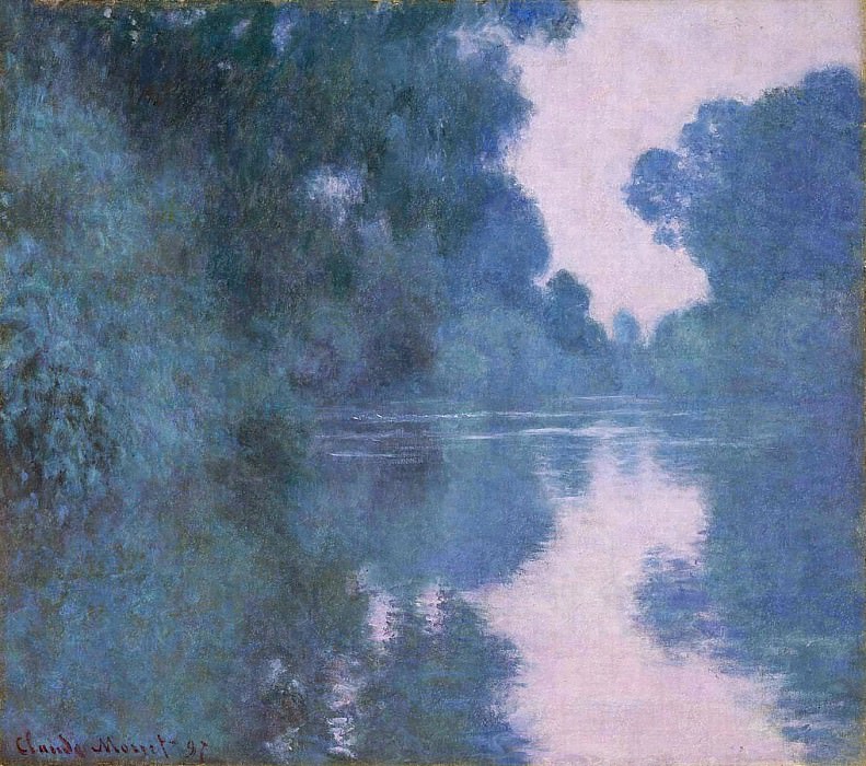 Morning on the Seine near Giverny 02, Claude Oscar Monet