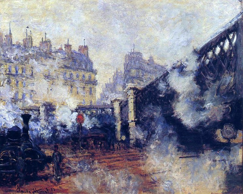 Saint-Lazare Station, The Pont de lвЂ™Europe, Claude Oscar Monet