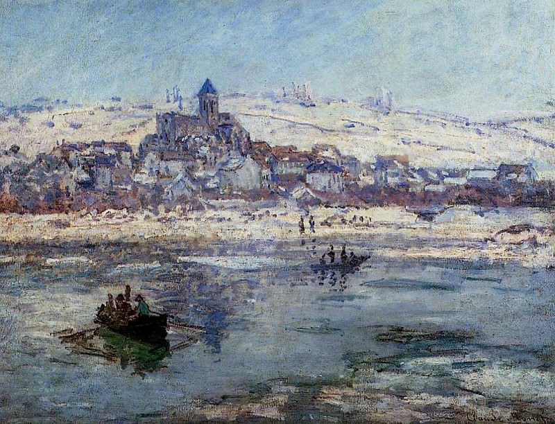 Vetheuil in Winter, Claude Oscar Monet