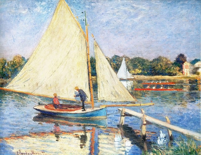Boaters at Argenteuil, Claude Oscar Monet
