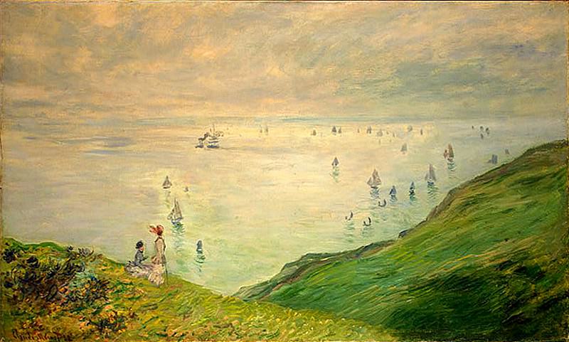 Cliffs Walk at Pourville, Claude Oscar Monet