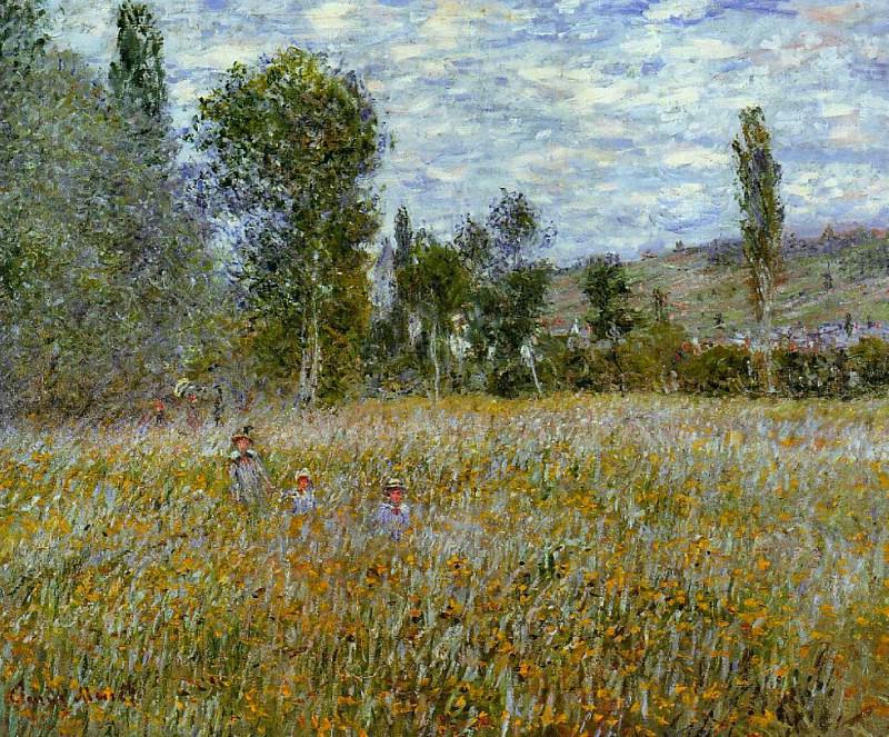 Meadow, Claude Oscar Monet