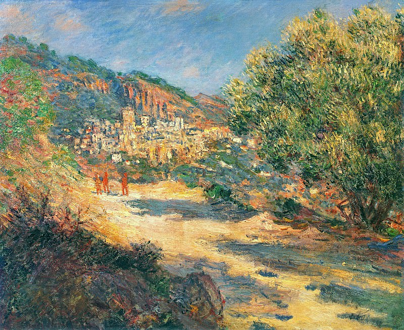 The Road to Monte Carlo, Claude Oscar Monet