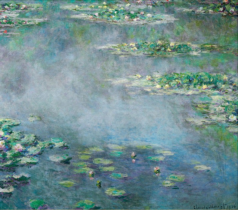 Водяные лилии, 1906 02, Клод Оскар Моне