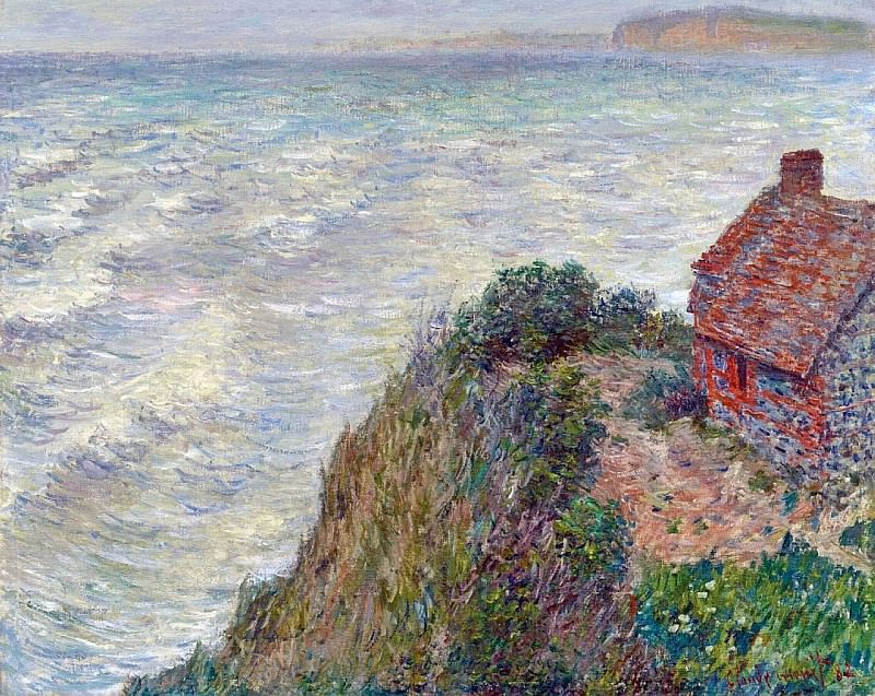 Fisherman`s House in Petit-Ailly, Claude Oscar Monet
