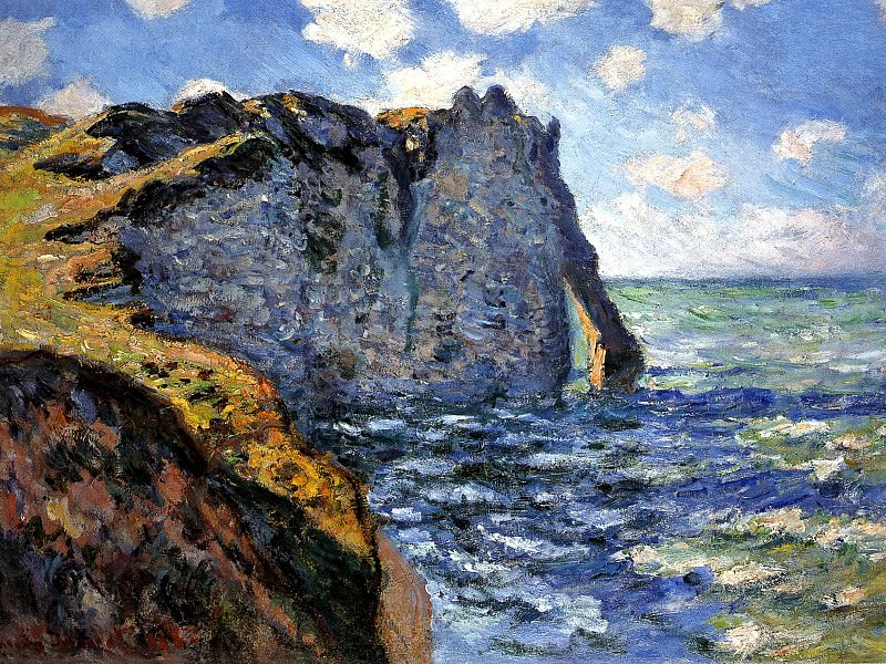 The Manneport, Claude Oscar Monet