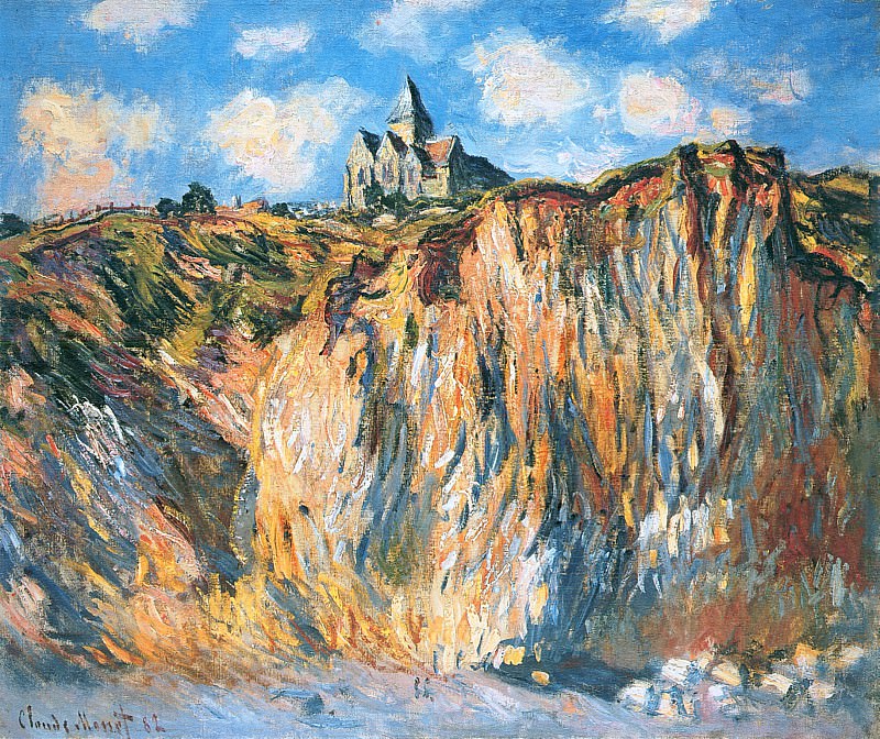 The Church at Varengeville, Morning Effect, Claude Oscar Monet