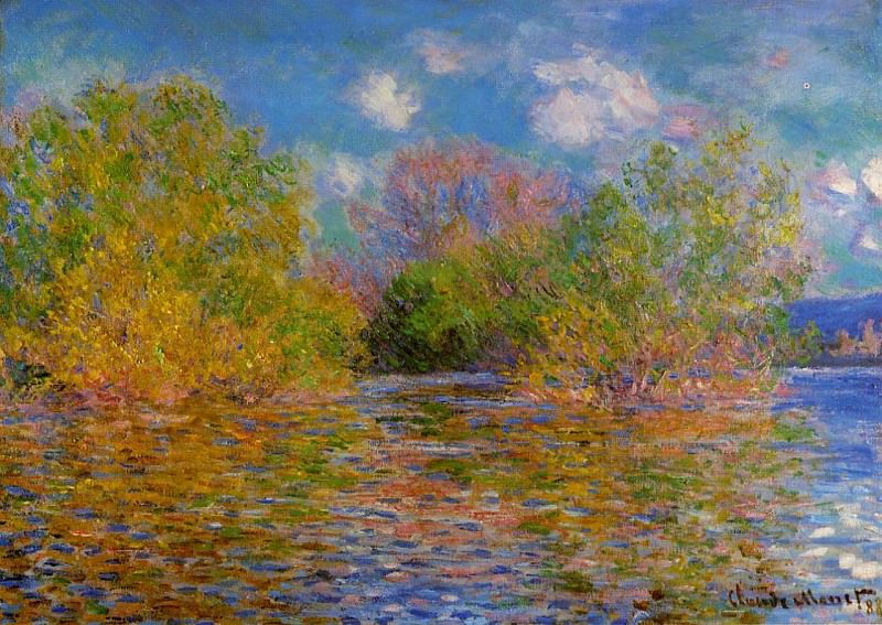 The Seine near Giverny, Claude Oscar Monet
