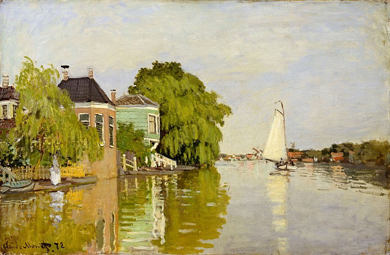 Zaandam, Claude Oscar Monet