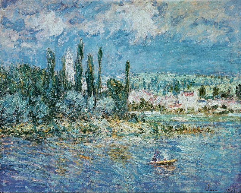 Landscape with Thunderstorm, Claude Oscar Monet