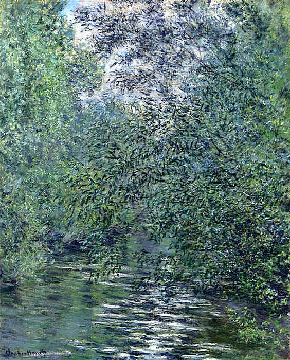 The Willows on the River, Claude Oscar Monet
