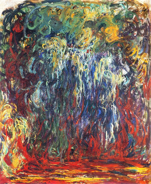 Weeping Willow, Giverny, Claude Oscar Monet