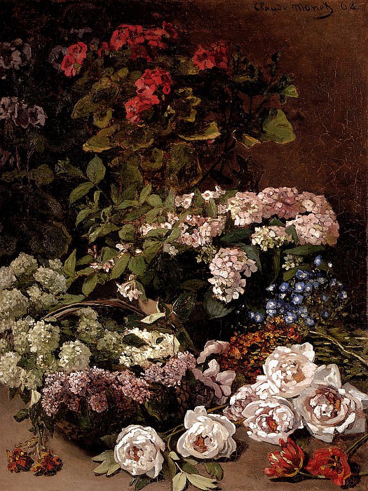Spring Flowers, Claude Oscar Monet