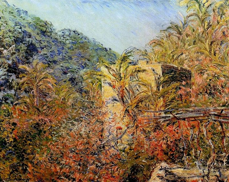The Valley of Sasso, Sunshine, Claude Oscar Monet