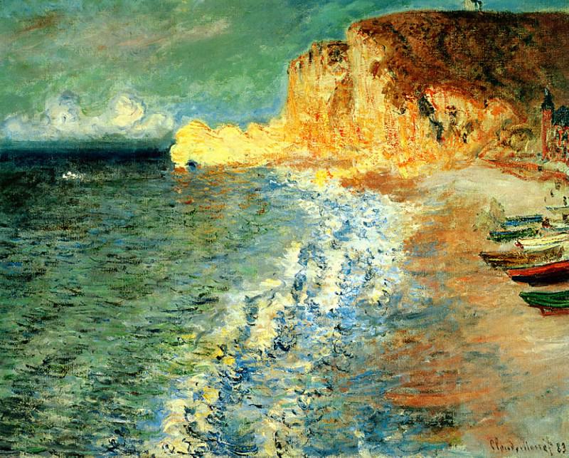 Morning at Etretat, Claude Oscar Monet