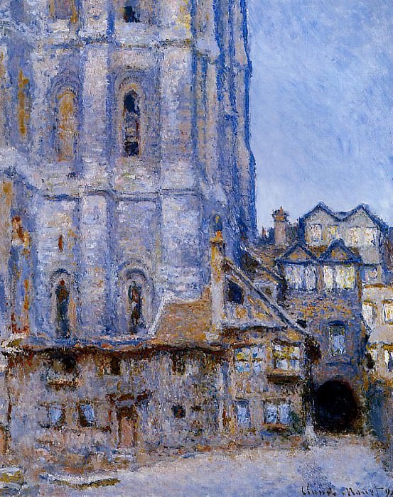 The Cour dвЂ™Albane, Claude Oscar Monet