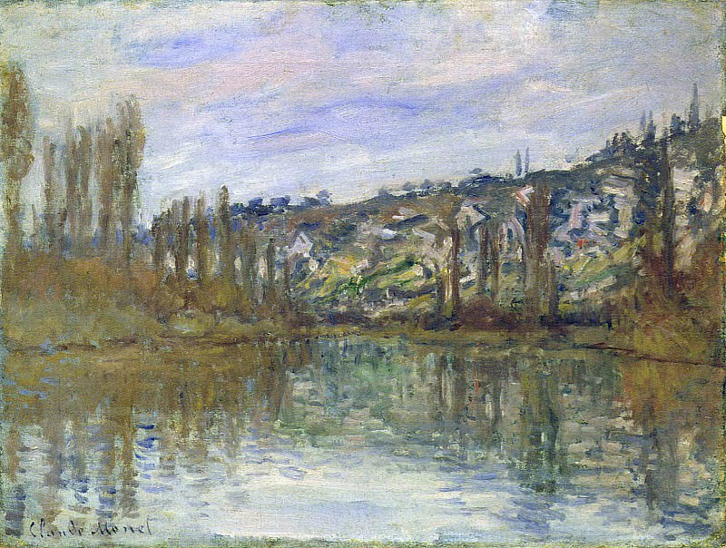 The Seine near Vetheuil, Claude Oscar Monet