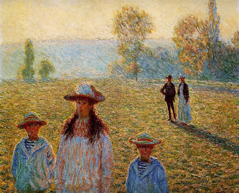 Landscape at Giverny, Claude Oscar Monet