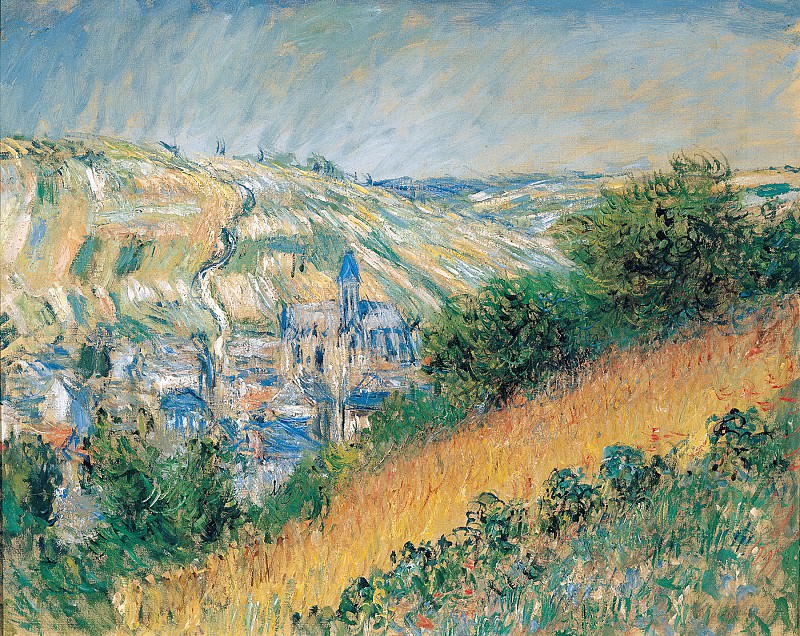 View over Vetheuil, Claude Oscar Monet