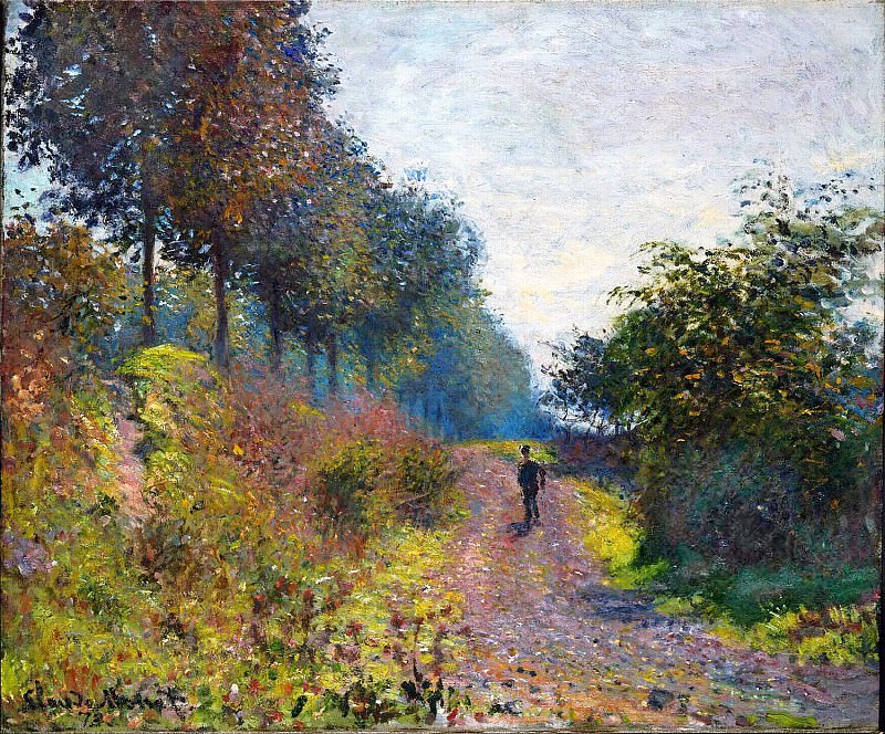 The Sheltered Path, Claude Oscar Monet