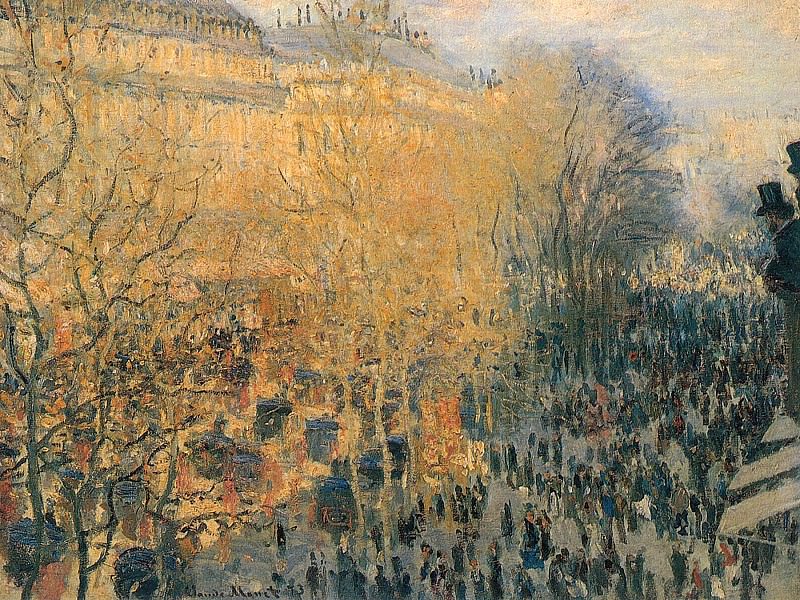 Boulevard des Capuchines, Claude Oscar Monet