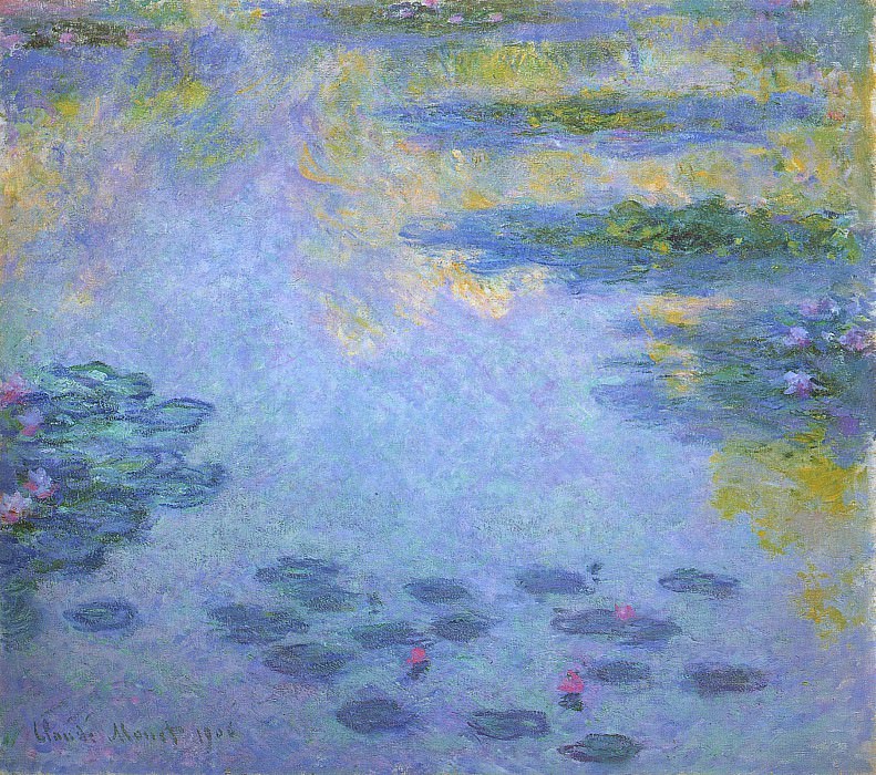 Water Lilies, 1906 04, Claude Oscar Monet