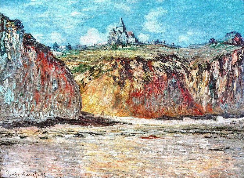 The Church at Varengeville 02, Claude Oscar Monet
