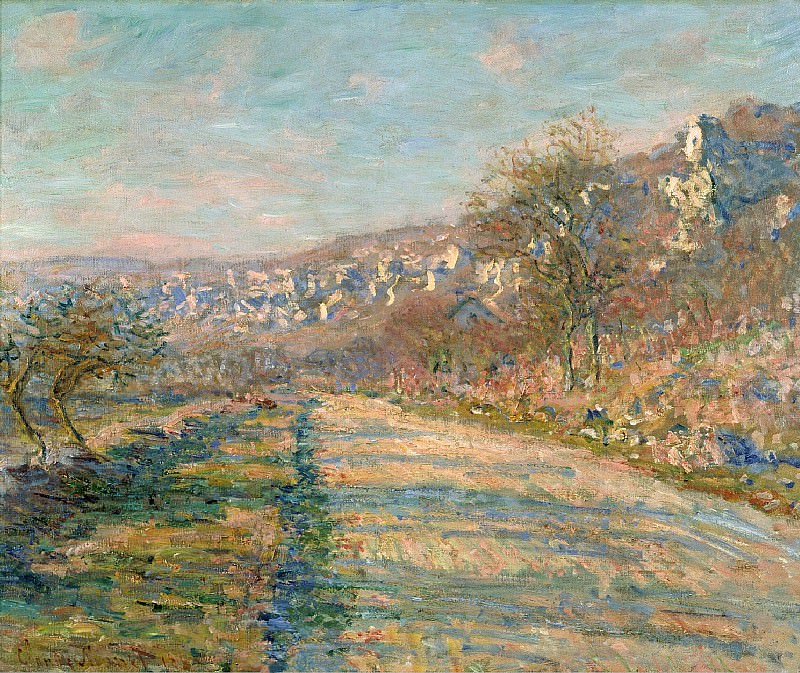 Road of La Roche-Guyon, Claude Oscar Monet