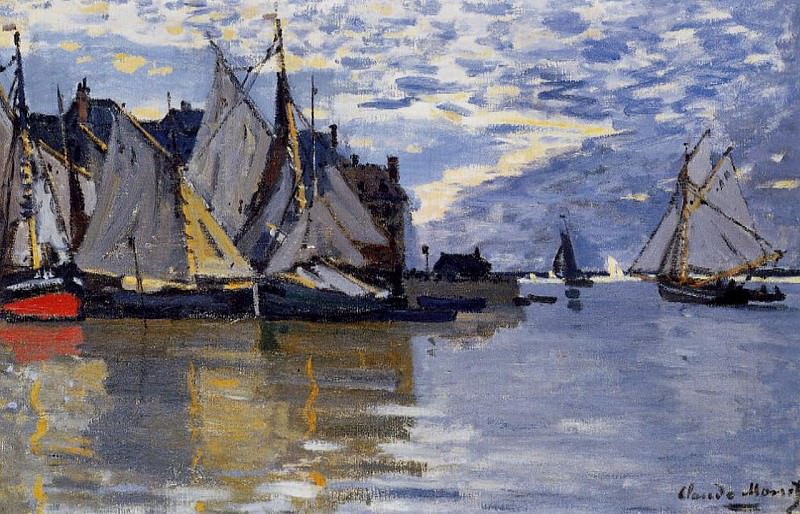 Sailboats, Claude Oscar Monet