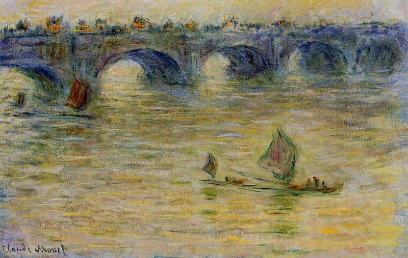 Waterloo Bridge 3, Claude Oscar Monet