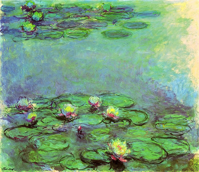Water Lilies, 1914-17 07, Claude Oscar Monet