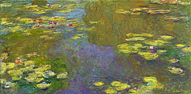 Water Lilies, 1919 03, Claude Oscar Monet