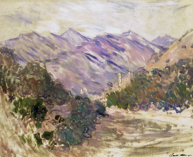 The Valley of the Nervia with Dolceacqua, Claude Oscar Monet