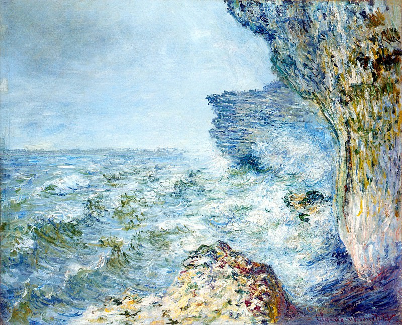 The Sea at Fecamp, Claude Oscar Monet